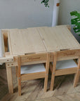 Premium Sensory Table for Kids - Montessori Learning Toy with Removable Trays for Sand, Water, Rice and Sensory Play by Vincabel's Playground at brixbailey.com