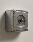 Single Gang Solid Cast Metal Toggle 2 Way Light Switch – Industrial Conduit