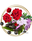 Celeste - Simple Scents Luxe Rosé Noir Wooden Wick Soy Candle