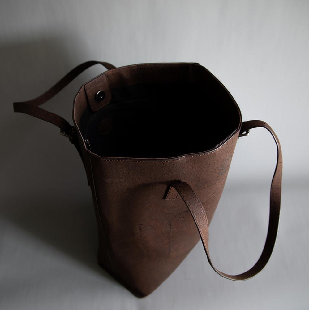 Amadora Tote Bag - BROWN