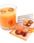 Sacral Chakra Healing Crystal & Candle Combination Pack
