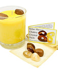Solar Plexus Chakra Healing Crystal & Candle Combination Pack