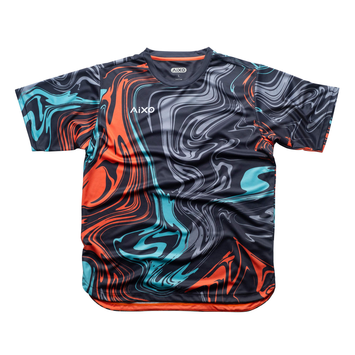 Aixo Chrome Mens Top Graphite