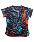Aixo Chrome Womens Top Graphite