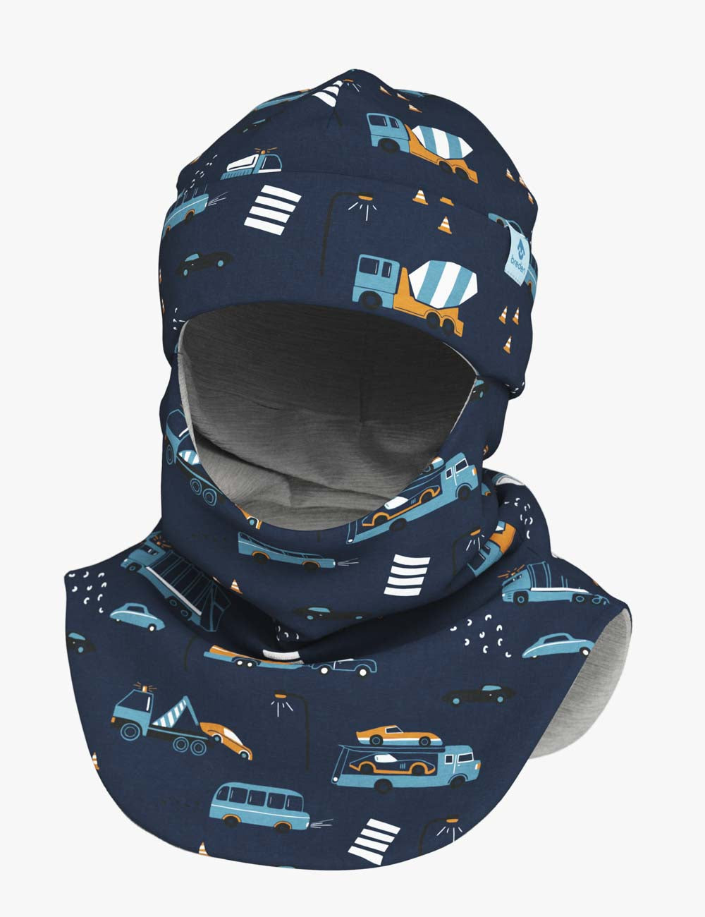 Winter-Ready Kids&#39; Balaclava – Dual Merino Lining &amp; Oeko-Tex Cotton by Breden at brixbailey.com