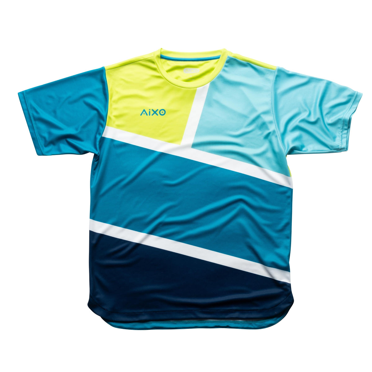 Aixo Court Mens Top Teal