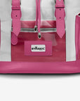 COUTURE Eco Backpack – Pink & White Edition | BYMANYC ® New York-3