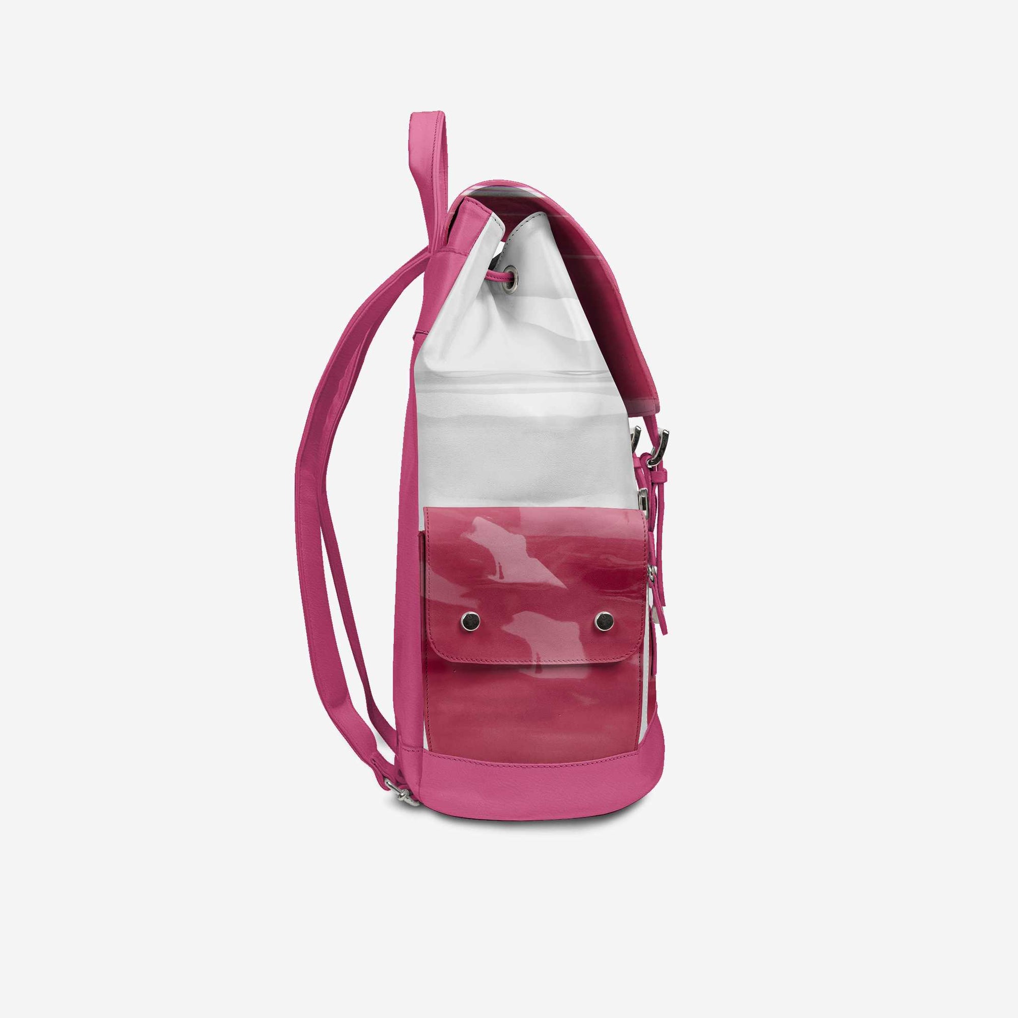 COUTURE Eco Backpack – Pink &amp; White Edition | BYMANYC ® New York-2