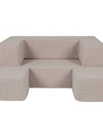 Cube Sofa in Light Grey for Children