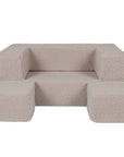 Cute & Functional MeowBaby® Children's Sofa with Poufs by MeowBaby at www.brixbailey.com