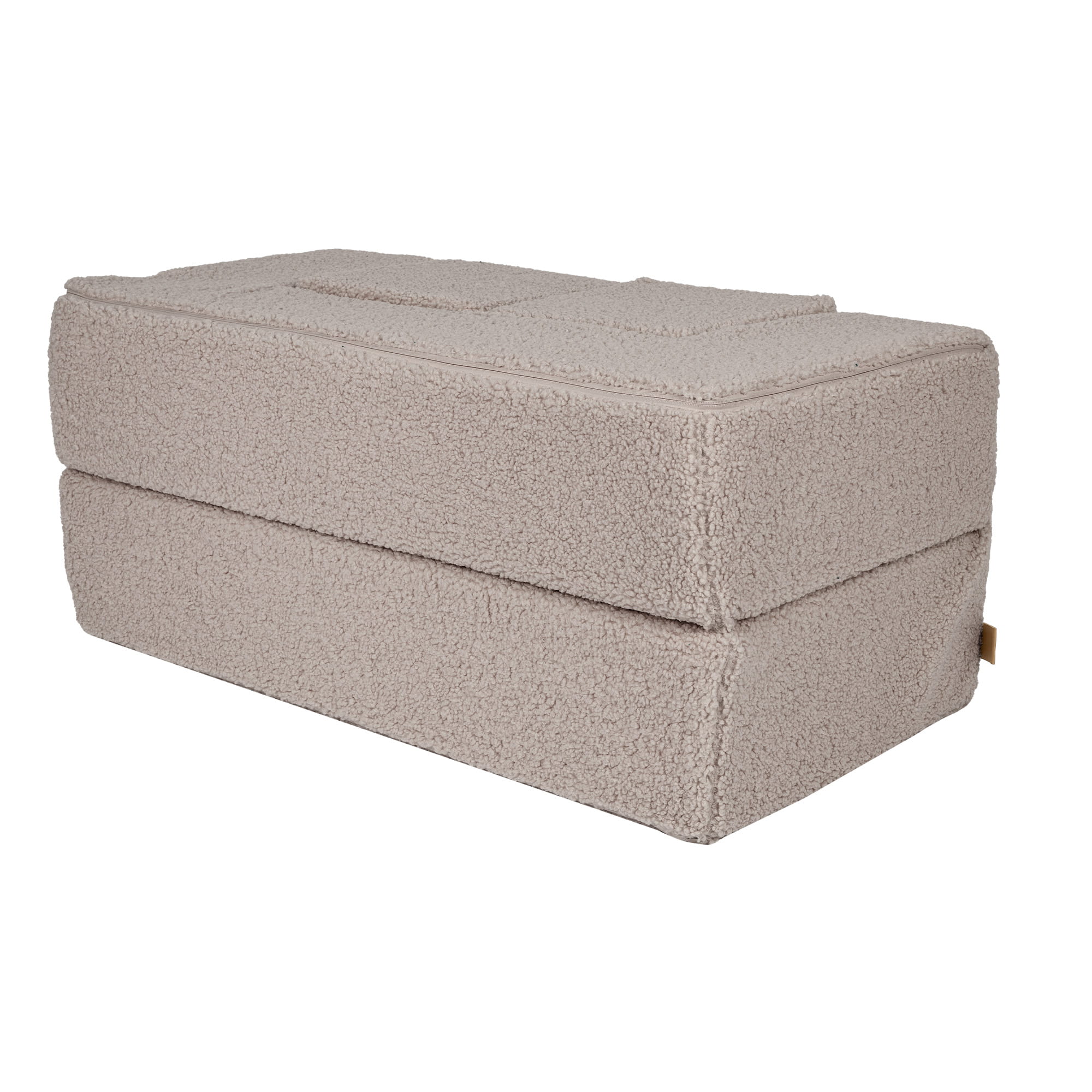 Cube Sofa in Light Grey for Children