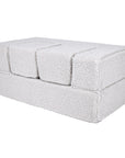 White Bearly Cube Sofa for Children