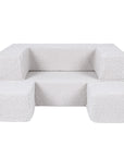 Cute MeowBaby® Children’s Sofa with Poufs – Playful & Convertible by MeowBaby at www.brixbailey.com