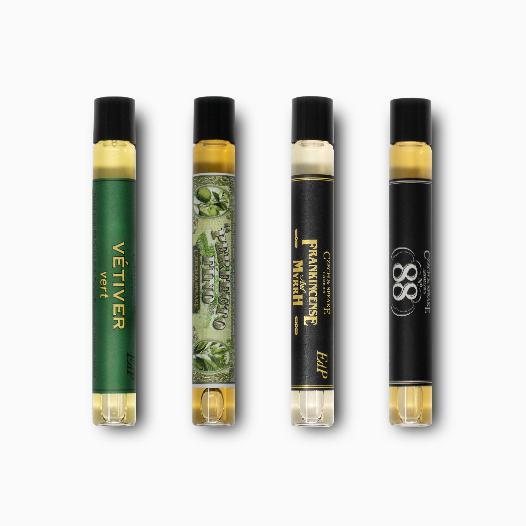 Czech &amp; Speake &amp; Mantidy, Travel Fragrance Set, 4 Scents