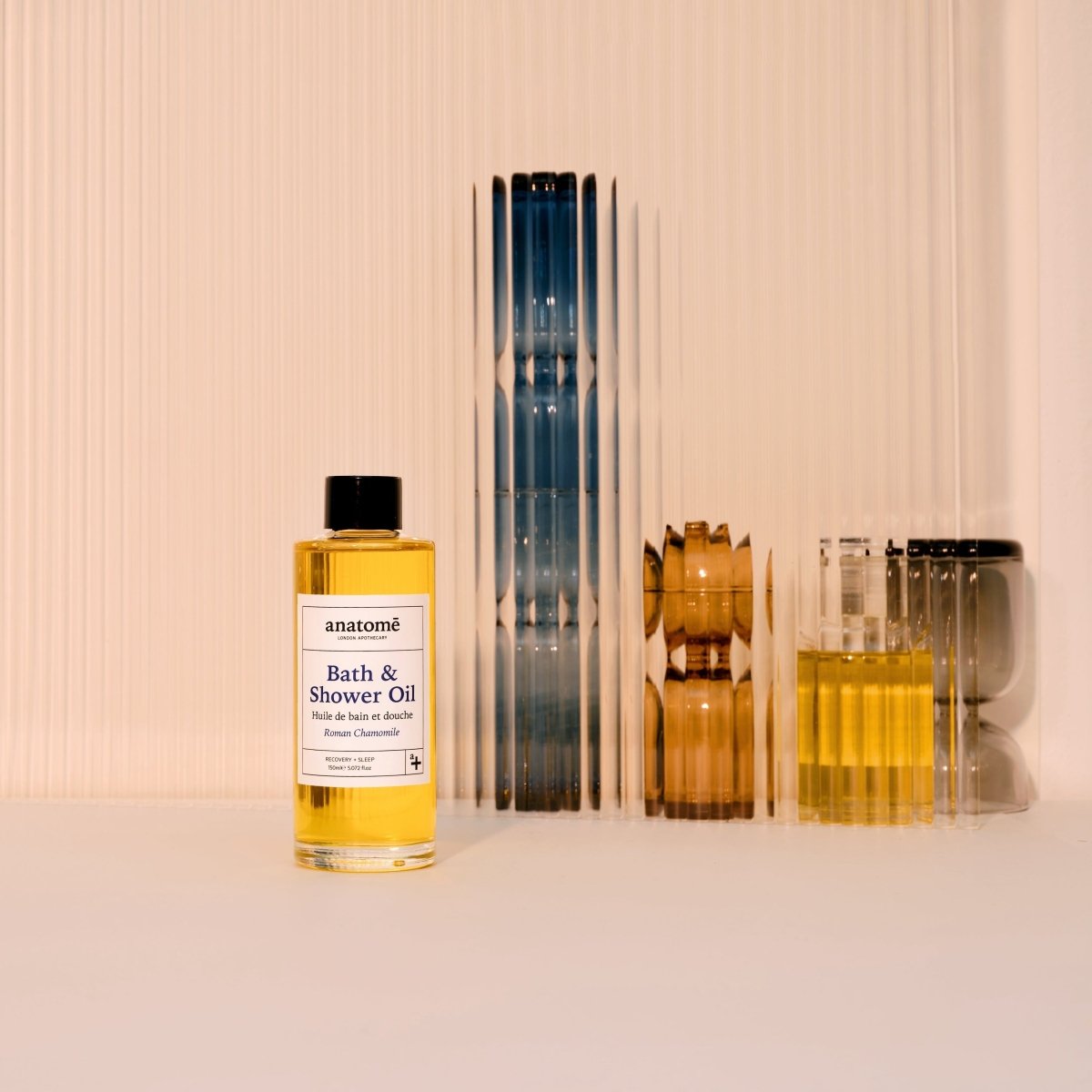 Bath &amp; Shower Oil with Roman Chamomile &amp; Cornish Lavender