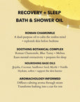 Bath & Shower Oil with Roman Chamomile & Cornish Lavender