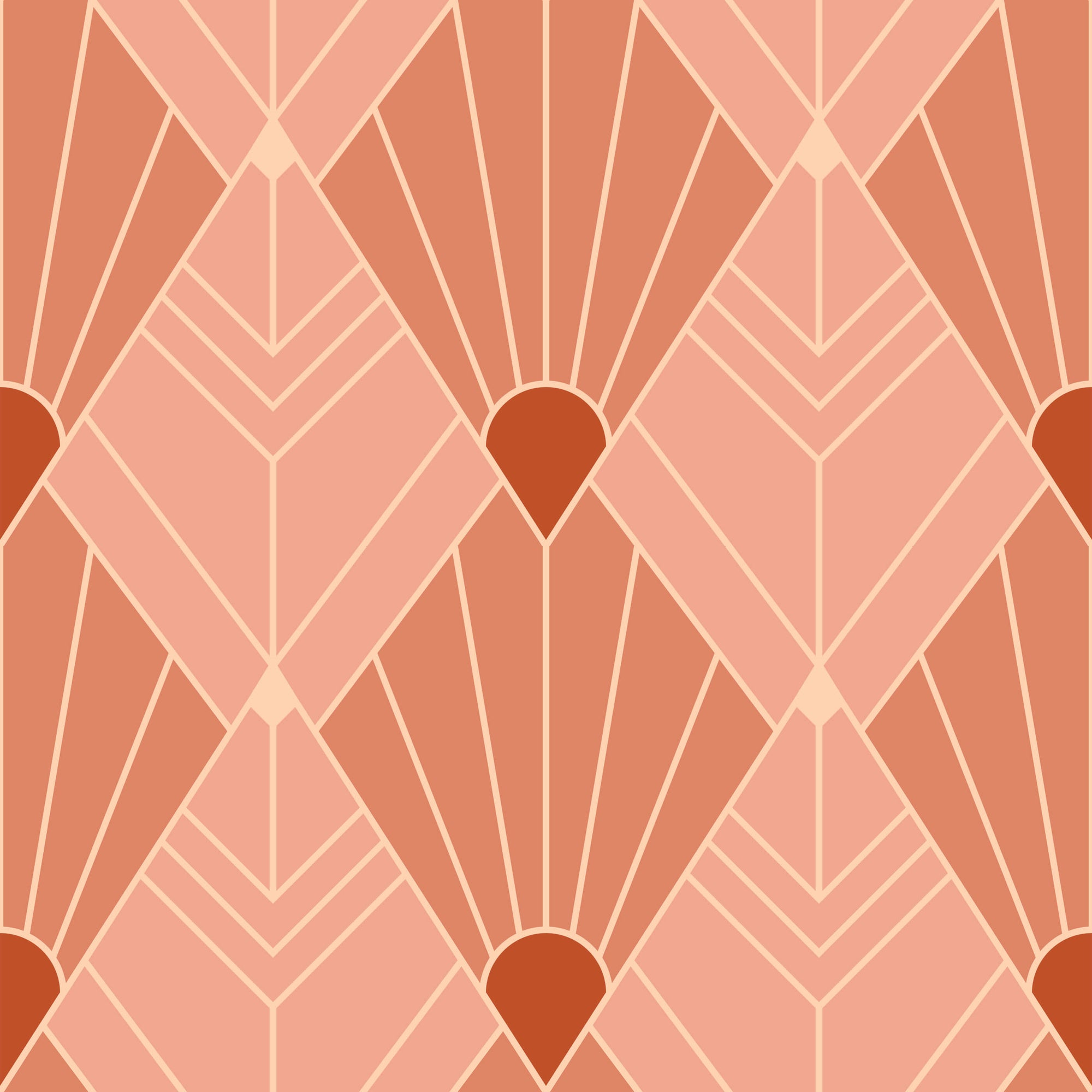 Cameron Art Deco Wallpaper