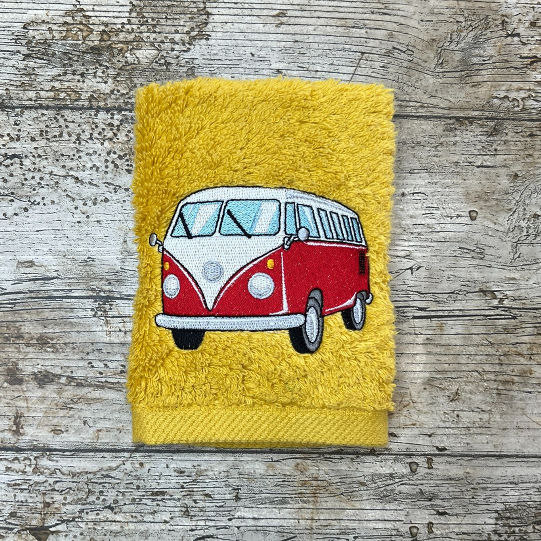 Campervan Face Cloth