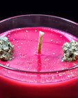 Gold, Frankincense & Myrrh - Crystal Infused Scented Candle