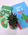 Caution I'm Prickly Bamboo Socks