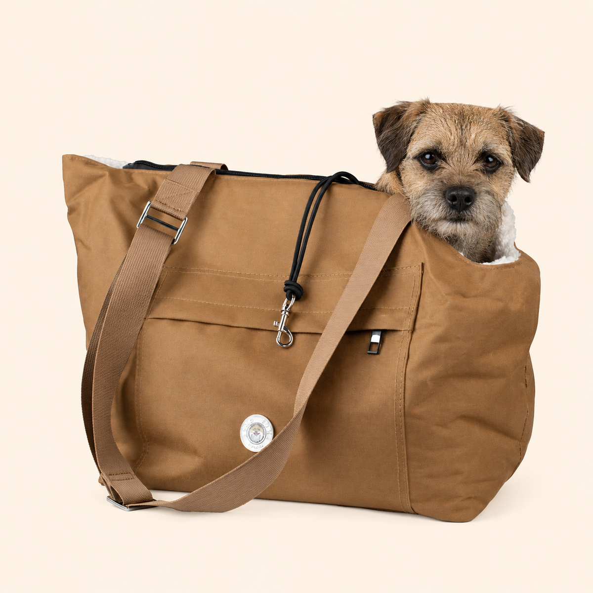 Brown & Cream | Compton Dog Carrier