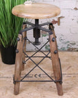 Chayana Adjustable Industrial Stool