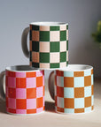 Checkerboard mug