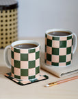 Checkerboard mug