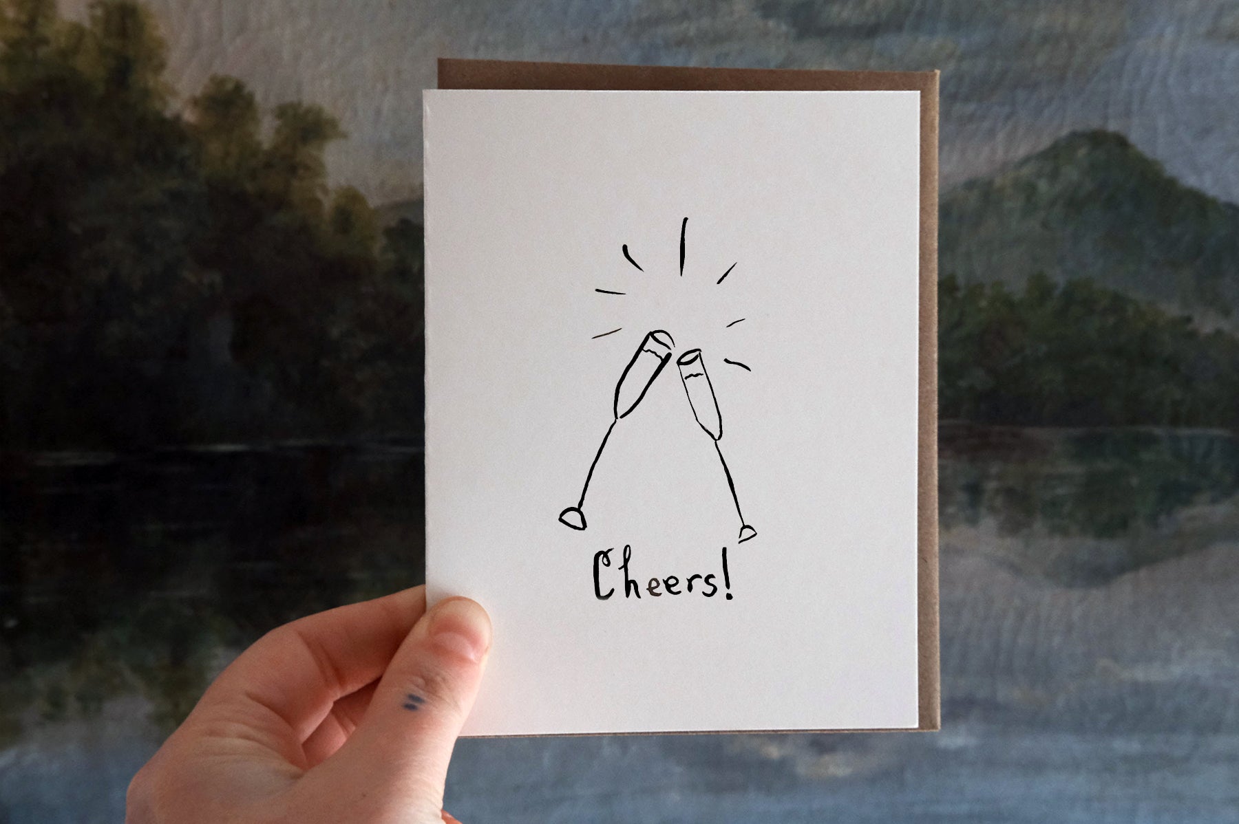 Cheers! Greeting Card-0