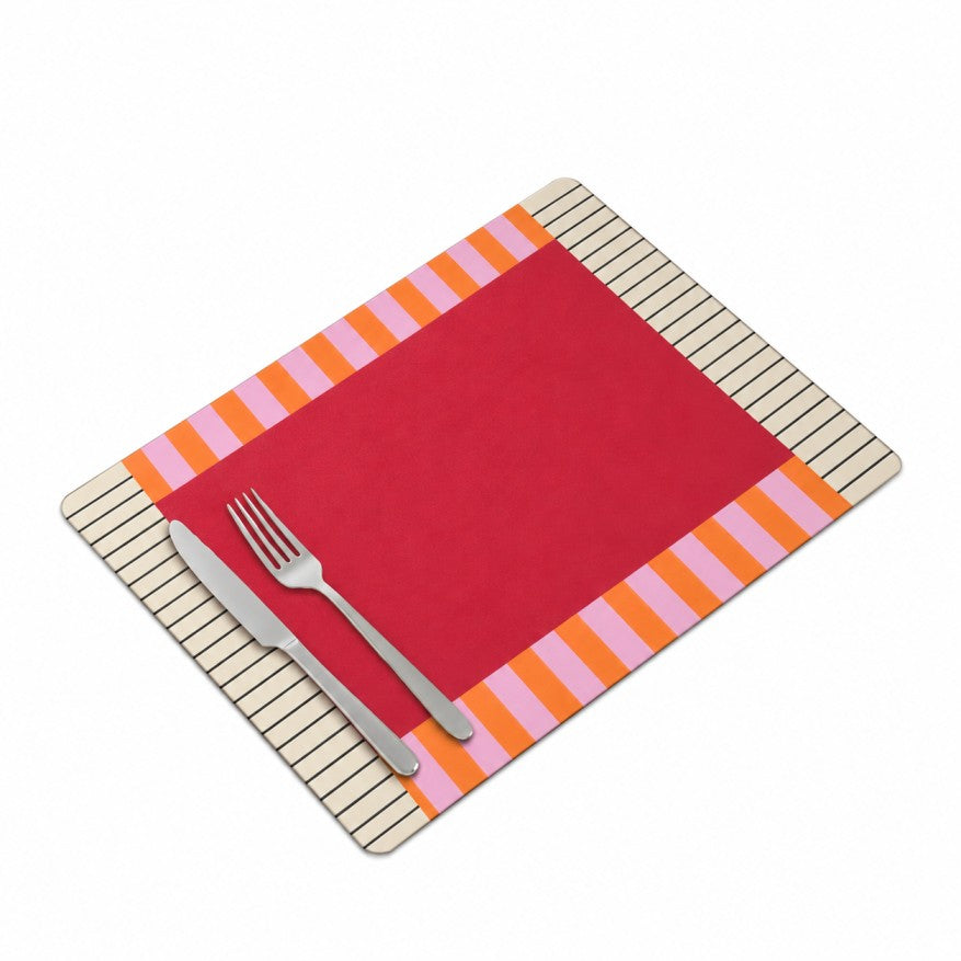 Tangerine Placemat Set