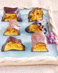 Chocolate Honeycomb - Handmade Dark Chocolate Cinder Toffee (250g)
