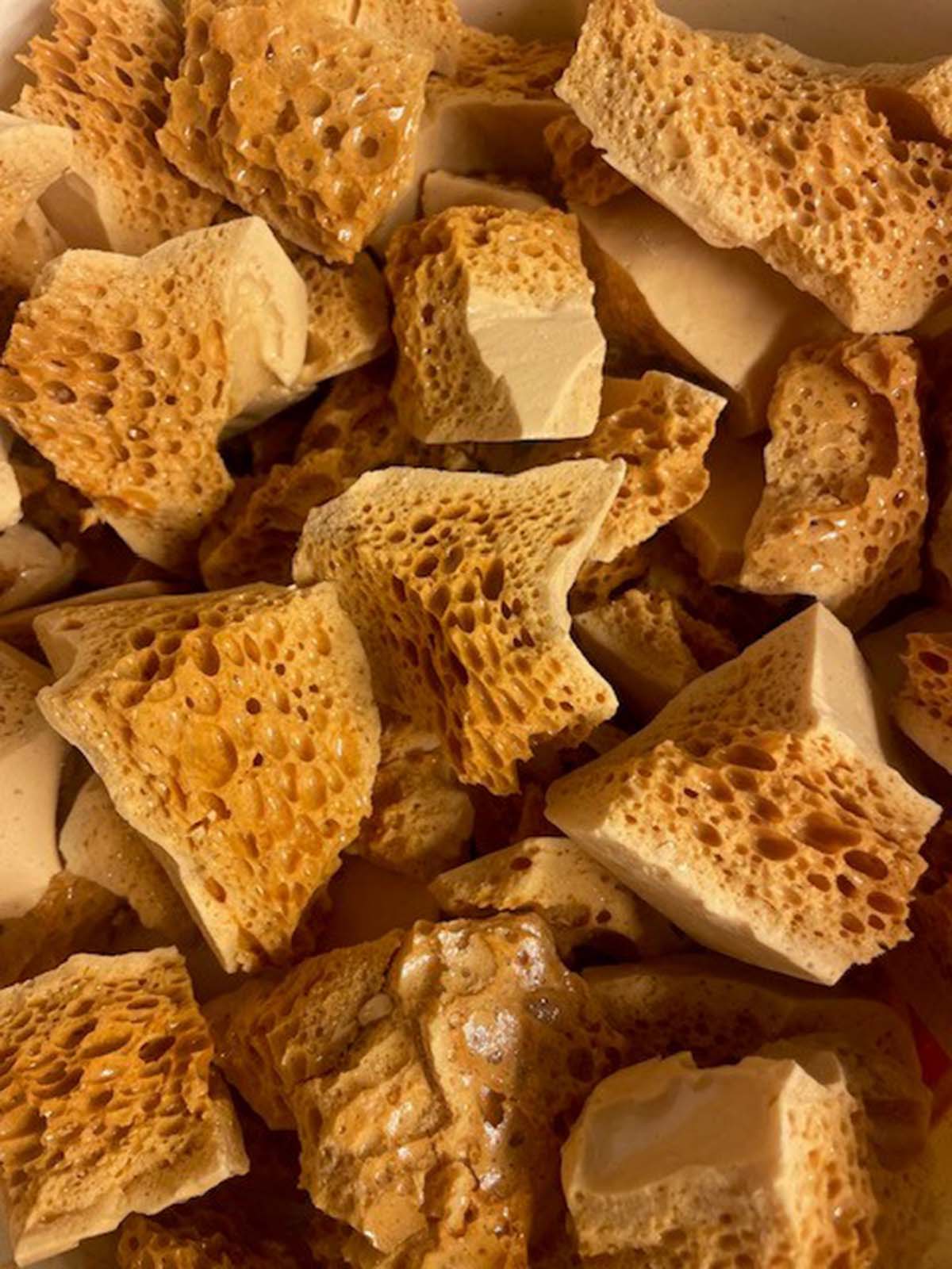 Chocolate Honeycomb - Handmade Milk Chocolate Cinder Toffee (250g)