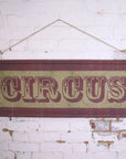 Circus Sign Canvas Wall Art