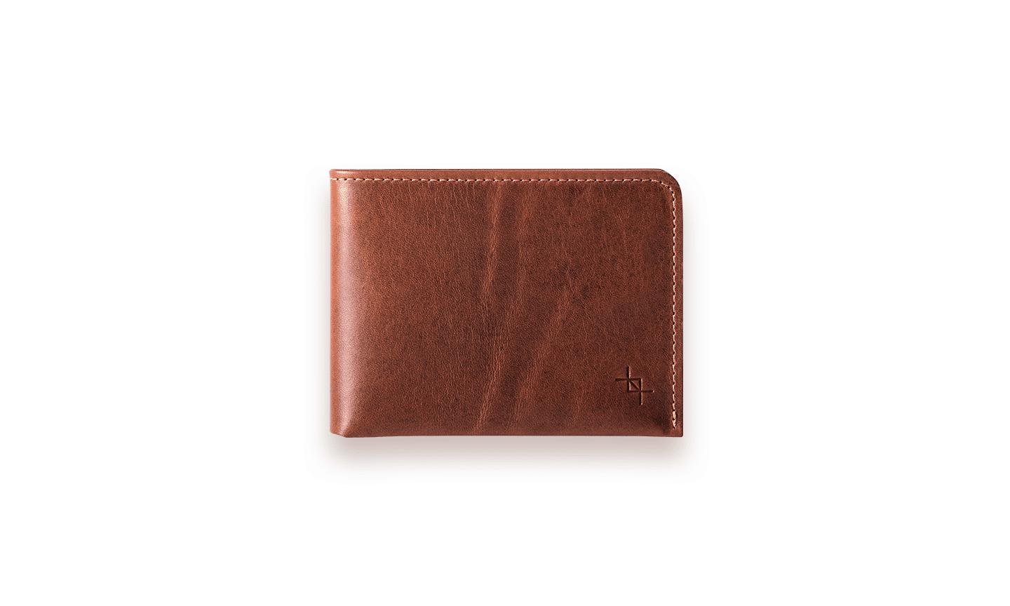 Leather Wallet with Card and Coin Options