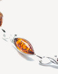 Classic Amber Leaf Bracelet