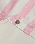 Classic Wide Stripe Dress - Pink