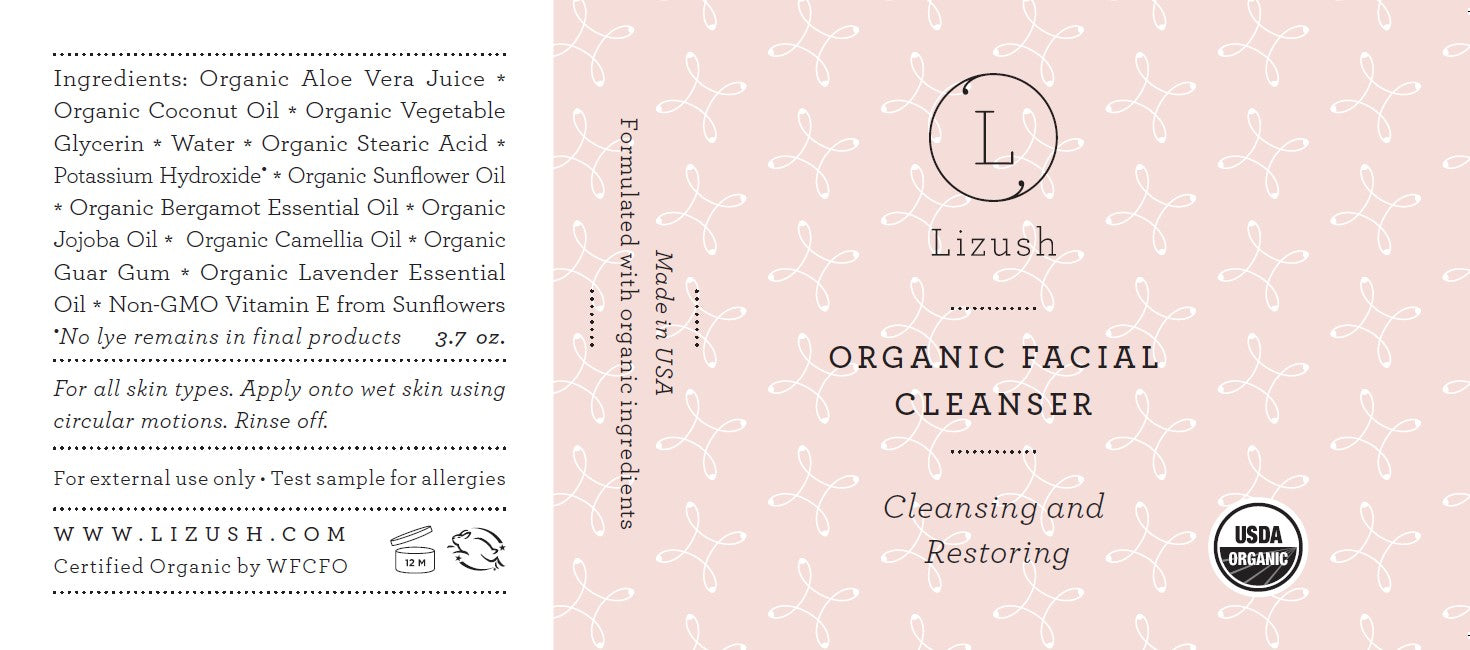 ORGANIC FACIAL CLEANSER Cleansing and Restoring-4