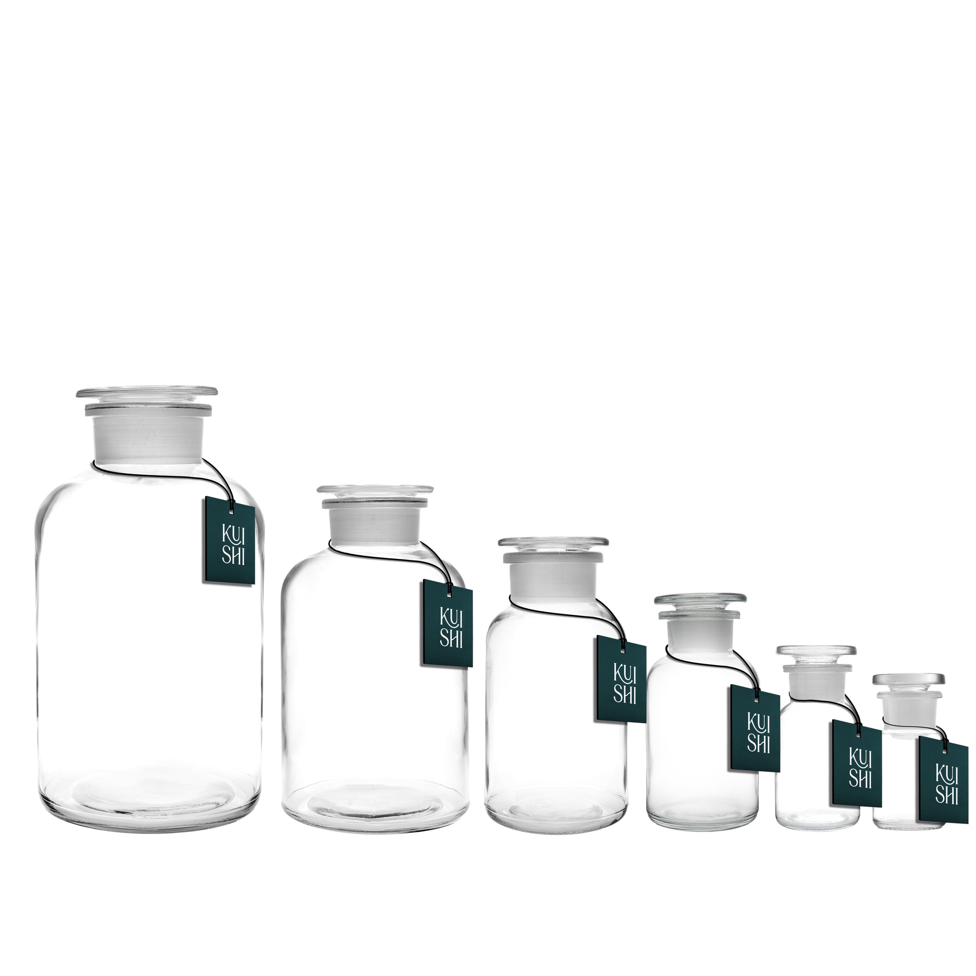 Clear Glass Apothecary Jars-3