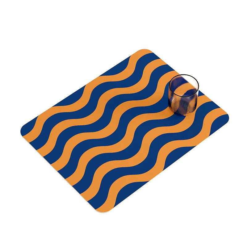 Wavy Mix &amp; Match Placemats Set of 4