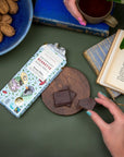 Dark Chocolate with Toasted Coconut Flakes