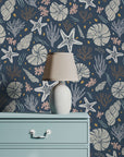 Comber Seashell Coastal Wallpaper