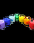 Complete Chakra Crystal Infused Scented Candle Set