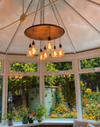 Whiskey Barrel Pendant Light | Round Oak Conservatory, Kitchen & Dining Lighting