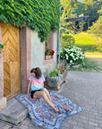 PS I Love You' Woven Picnic Rug / Throw
