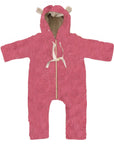 Baby/Kid Virgin Wool Overall - Pink