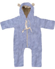 Baby/Kid Virgin Wool Overall - Blue