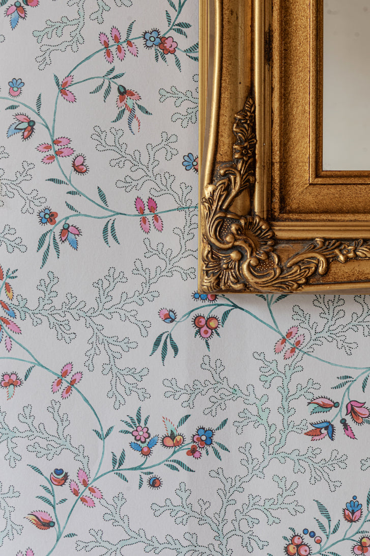 Coral &amp; Fauna - in Rainbow - Wallpaper