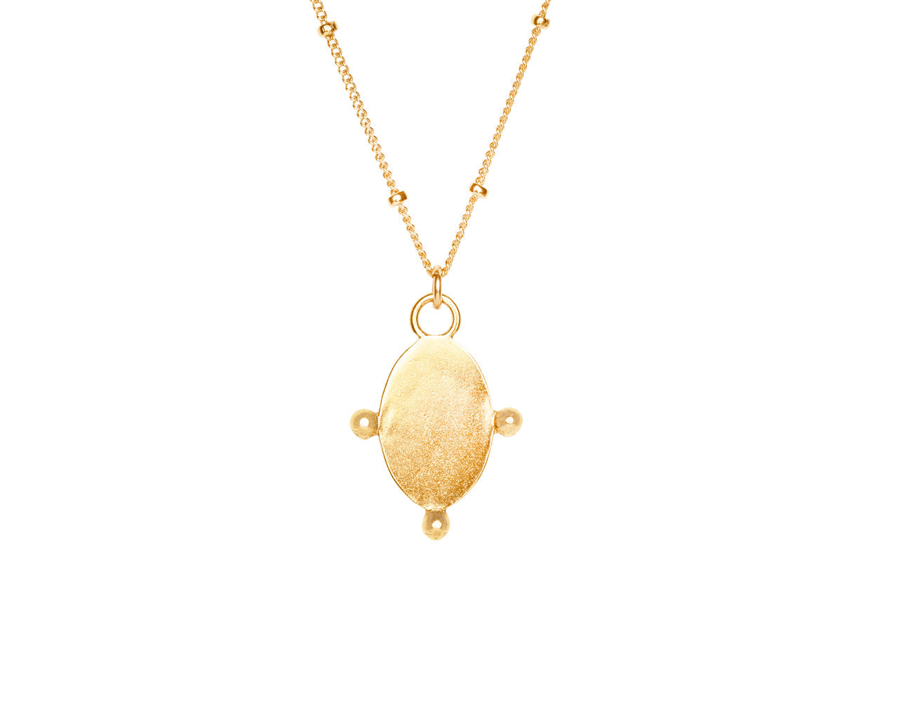 Morning Star Necklace Gold