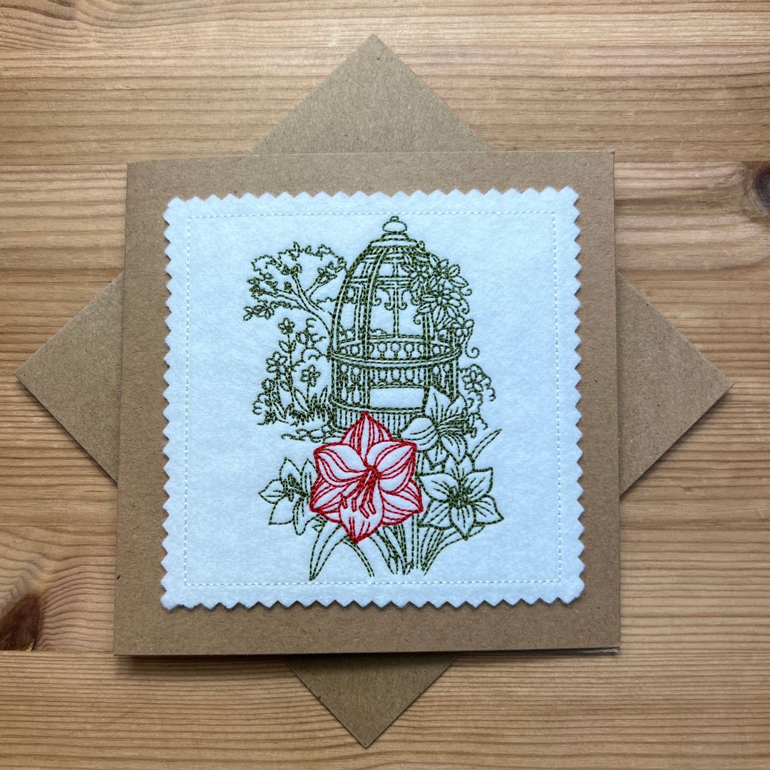 Cottage garden Gazebo Card