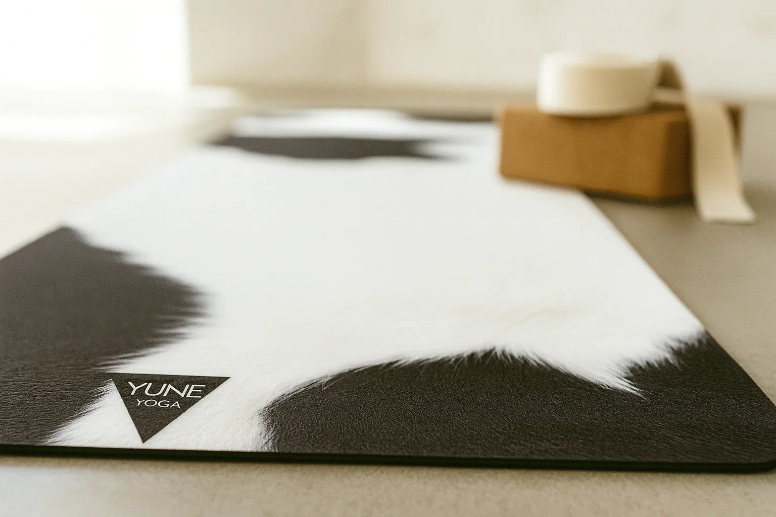 Cow Print Yoga Mat – Sustainable, Toxin-Free &amp; Stylish | Yune Yoga-3
